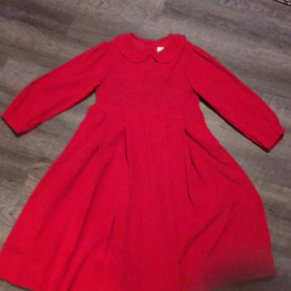 Red Strasburg dress